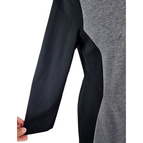 Talbots Women's Size 2 Color Block Sheath Dress 3/4 Sleeves Business Church Chic - Picture 9 of 11